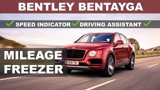 BENTLEY BENTAYGA Remove Speedometer Cluster from 2019  - Interior Trim