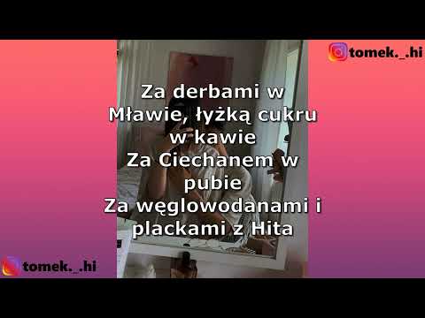 Quebonafide feat. Daria Zawiałow - BUBBLETEA (prod. Duit) (TEKST)