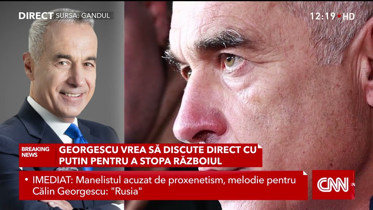 Georgescu vrea să discute DIRECT cu Putin! Ce plan are pentru a opri războiul?