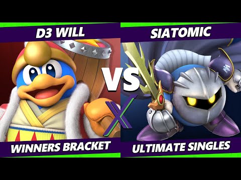 S@X 442 - D3_Will (Dedede) Vs. Siatomic (Meta Knight) Smash Ultimate - SSBU