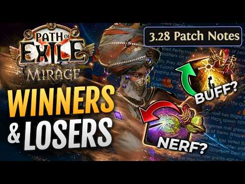 [PoE 3.28] Biggest WINNERS & LOSERS in 3.28 - Patch Notes TL;DR for New League - Path of Exile 1