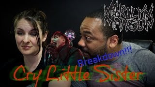 Marilyn Manson Cry Little Sister Reaction!! (Original link in description!!)