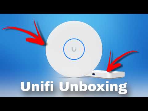 UniFi Setup (Unboxing) – WLAN U7 Pro XGS, UCG-Fiber und U-PoE++ Adapter