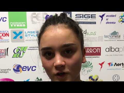 Serie B1| EVC - Vivigas Arena Verone intervista post gara a la capitana Erika Porreca