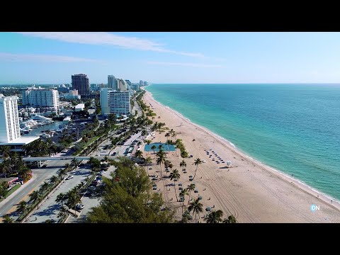 Fort Lauderdale – Yacht Marina, Drone footage | Florida USA, Free HD Video – no copyright
