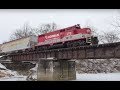 Train compilation video : Trains on bridges