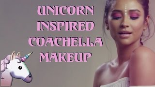 Unicorn Inspired Coachella Makeup Tutorial | Shay Mitchell