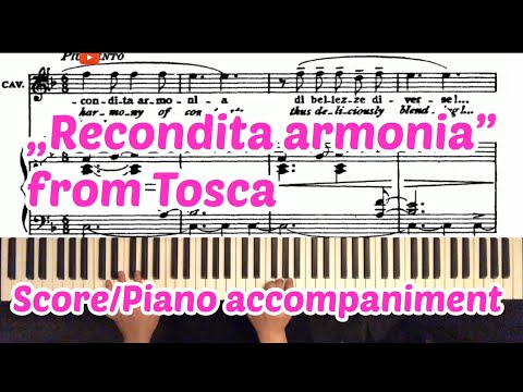'Recondita armonia' : Tosca : Karaoke : Piano accompaniment : Choice Piano Berlin