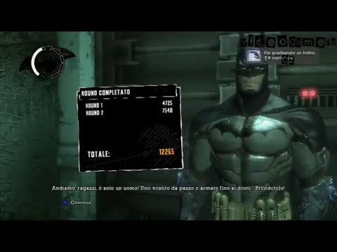 Batman Arkham Asylum Guida Trofeo "A mani nude"
