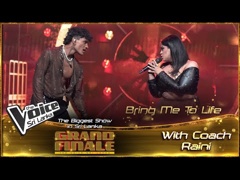 Isaac Timothy with Coach Raini | Bring me to life | Grand Finale  | The Voice Sri Lanka