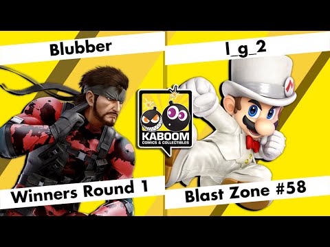 Blubber (Snake) vs l_g_2 (Mario) - WR1 - Blast Zone #58