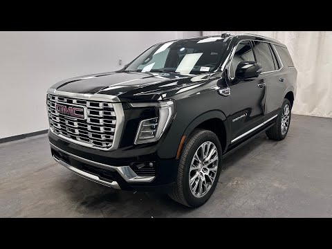 2025 GMC Yukon 4WD 4dr Denali in Black for sale at Davis GMC Buick Lethbridge in Lethbridge, AB