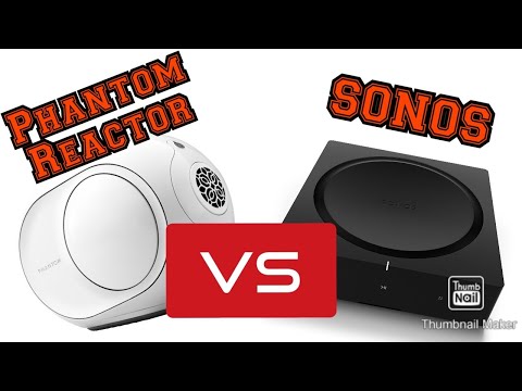 Sonos AMP & Sub VS Devialet Phantom Reactor 600 pair