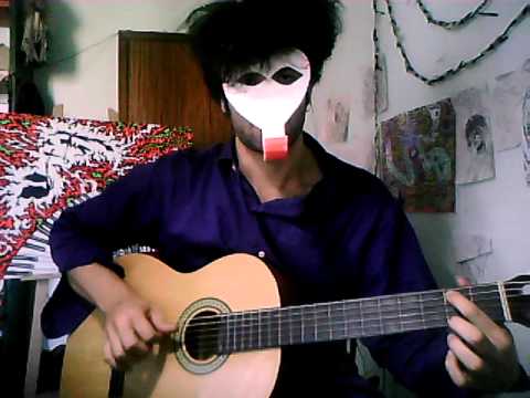 THE EXTERNAL WORLD THEME on the guitar.