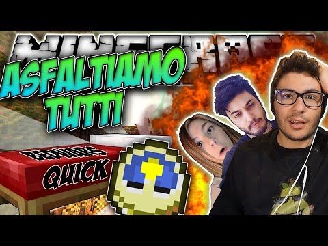 ASFALTIAMO TUTTI - Minecraft QUICKBEDWARS ITA W/ ErenBlaze TearlessRaptor Kenoia [QUICKWARS]