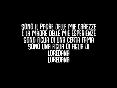 Loredana Bertè  - Figlia di... TESTO