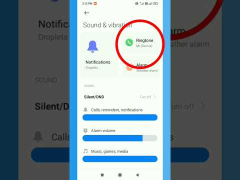 How To Change My Ringtone In Redmi 8 | Set Local Ringtone In Phone📱#shorts