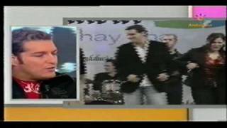Manu Tenorio -  habla del disco de Rosa (Me Siento  Viva)   - canal sur - 2006