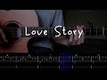 Love Story - GUITAR TUTORIAL (LESSON) - Taylor Swift / Fingerstyle Cover (+TABS)