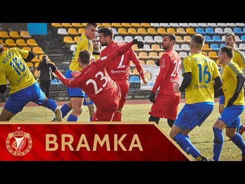 KS Kutno - Widzew Łódź 0:1 - Bramka Dario Kristo