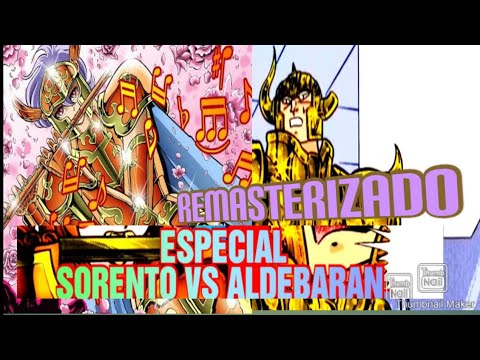 ALDEBARAN VS SORENTO - Remasterizado. Áudio mangá.