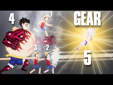 Luffy GEAR 1 - 4 vs Luffy GEAR 5 [Sun God Nika] - Which is best ?