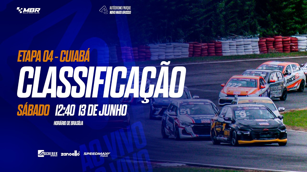 [AO VIVO] Classificatório - 4ª Etapa – Cuiabá/MT | Marcas Brasil Racing 2026