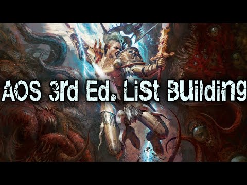 Age of Sigmar 3rd Edition - List Building Review