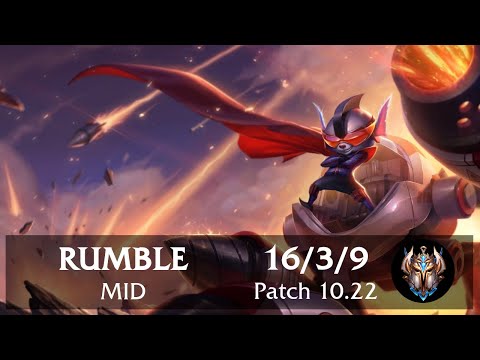 Rumble Mid vs Katarina | Pinoy Challenger Replay Patch 10.22
