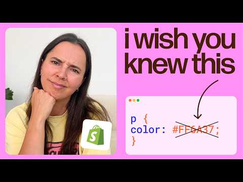 CSS tips for Shopify ✨ give me 10 mins to make you a better designer
