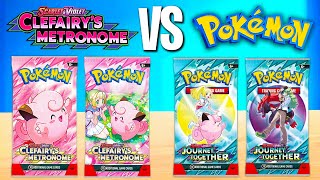 Pokémon Packs VS Clefairy's Mystery Packs