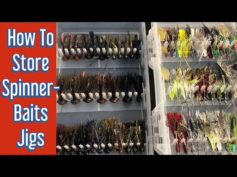 Tackle Storage How To Store Spinnerbaits And Jigs In Plano Boxes
