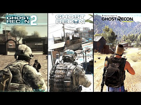 ghost recon advanced warfighter 2 Vs. future soldier Vs.wildlands Compariosn