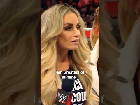 Trish Stratus confronts Becky Lynch