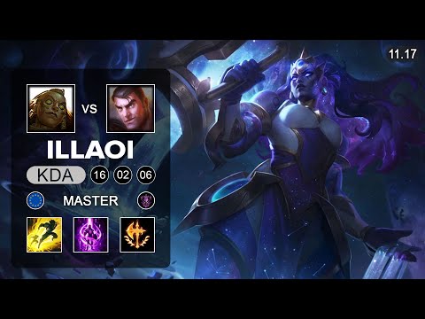 Illaoi Top vs Jayce - EUW Master - Season 11 Patch 11.17