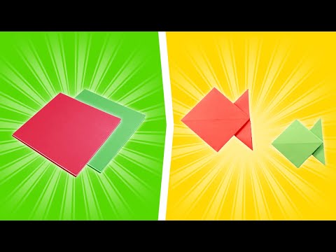 Easy origami fish DIY | DIY Crafts Place