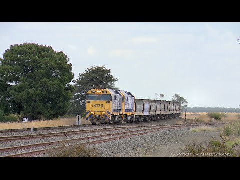 Pacific National 4KC6 Grain Train (30/1/2019) - PoathTV Australian Railways