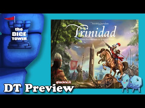 "Trinidad" a Dice Tower Preview - with Randy and Ellen Kirby