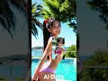Girl Friend Concept AI Lookbook At The Pool Girl FriendコンセプトAIプールのルックブッ�