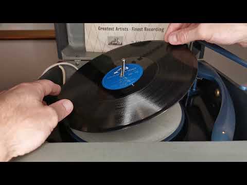 Seventeen ~ Don Lang & The Mairants-Langhorn Big Six ~ 1956 HMV 78rpm ~ Bush SRP31D Record Player