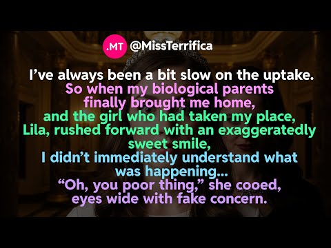 I’ve always been a bit slow on the uptake. So when my biological parents finally brought me home...