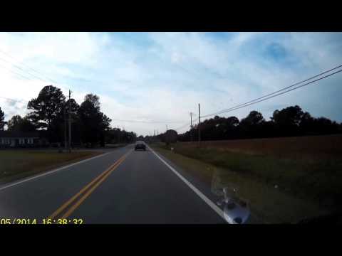 Idiot driver passes me in curve almost has head on, then rear end collisions.