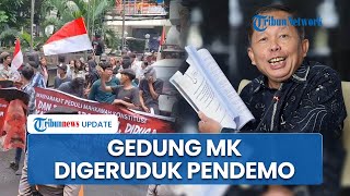 Hakim MK Arsul Sani Tetap Didemo Massa Aksi meski Sudah Terang-terangan Tunjukkan Ijazah Asli