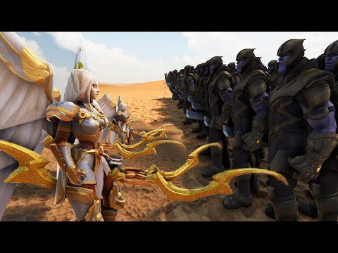5 Angel vs 2,000,000 Thanos | Ultimate Epic Battle Simulator 2 | UEBS2