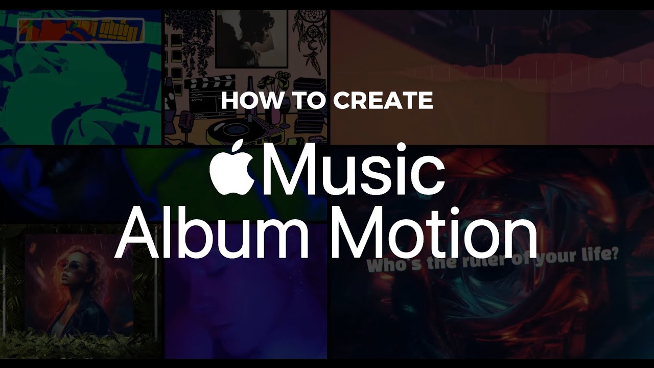 Apple Music Album Motion Tutorial