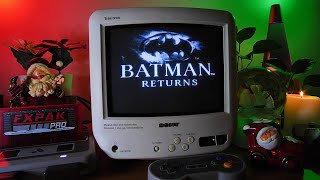 Batman Returns Longplay (full play) on a Sony Trinitron with SCART mode and Analogue Super NT