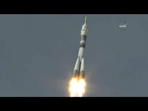 Soyuz spacecraft launches with next ISS commander onboard