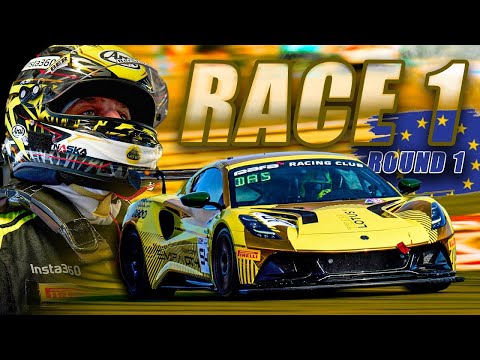 My FIRST REAL LIFE race in GT4 EUROPEAN CHAMPIONSHIP - From Simracing to REAL RACING