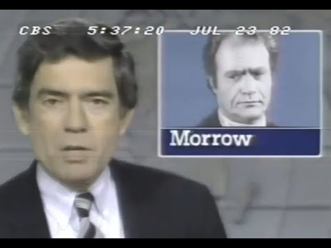 Vic Morrow: News Report of His Death - July 23, 1982