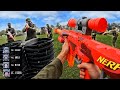 NERF WORLD WAR 2 BATTLE! (First Person Shooter)